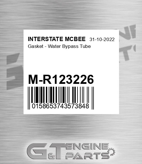 M-R123226 Gasket - Water Bypass Tube