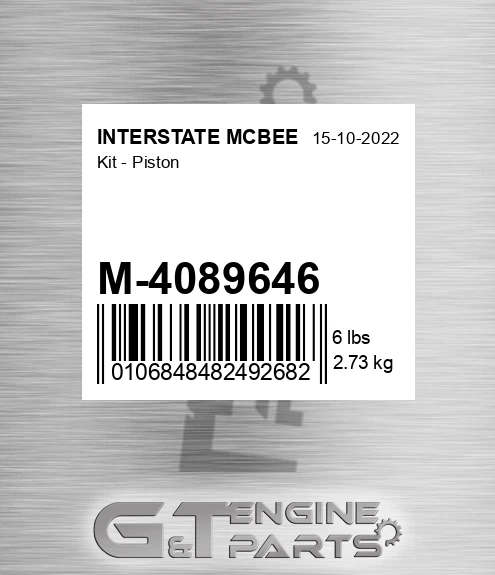 M-4089646 Kit - Piston