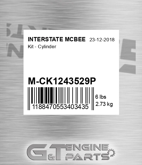 M-CK1243529P Kit - Cylinder for INTERSTATE MCBEE