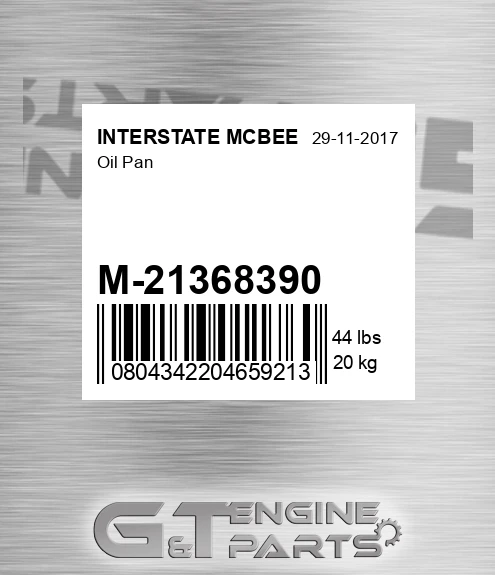 M-21368390 Oil Pan