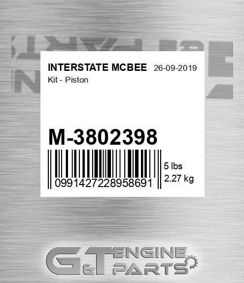 M-3802398 Kit - Piston