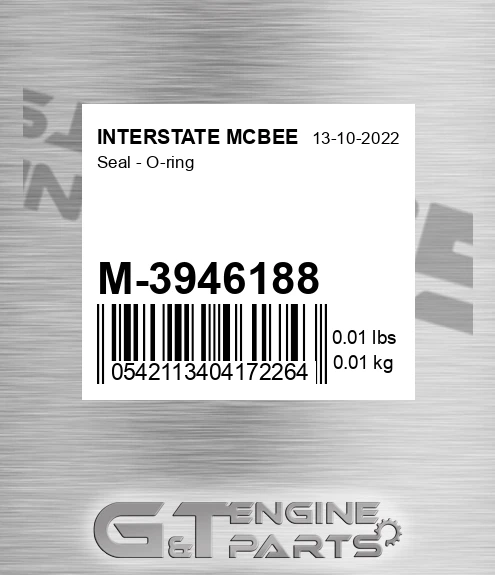 M-3946188 Seal - O-ring