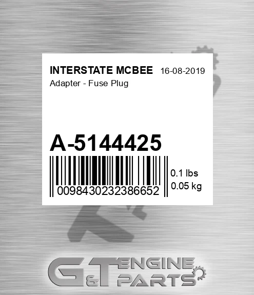 A-5144425 Adapter - Fuse Plug