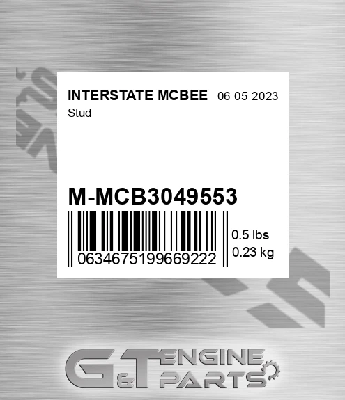 M-MCB3049553 Stud