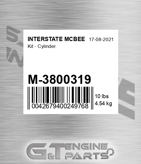 M-3800319 Kit - Cylinder