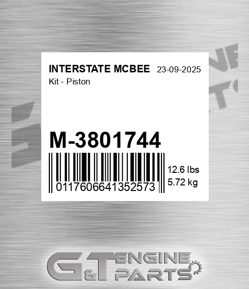 M-3801744 Kit - Piston