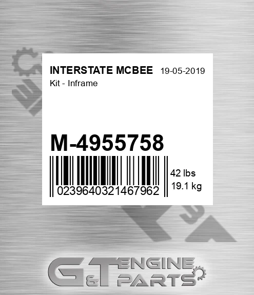 M-4955758 Kit - Inframe