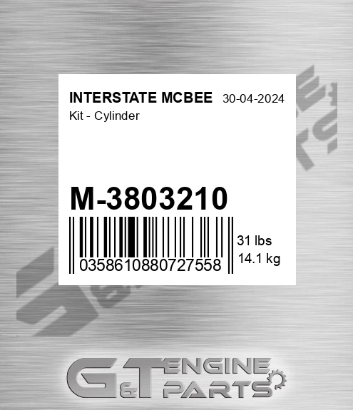 M-3803210 Kit - Cylinder