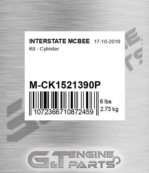 M-CK1521390P Kit - Cylinder for INTERSTATE MCBEE