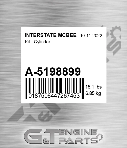 A-5198899 Kit - Cylinder