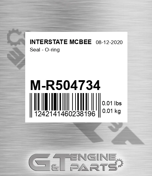 M-R504734 Seal - O-ring