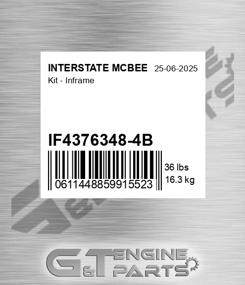 IF4376348-4B Kit - Inframe