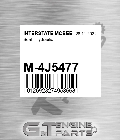 M-4J5477 Seal - Hydraulic for INTERSTATE MCBEE