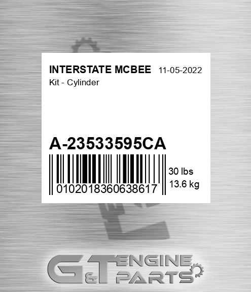 A-23533595CA Kit - Cylinder