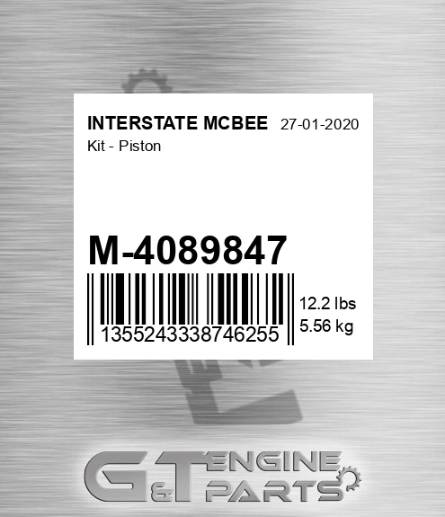 M-4089847 Kit - Piston