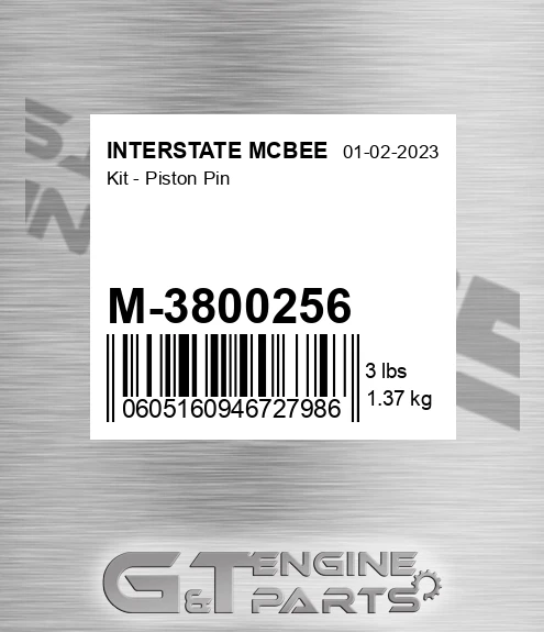 M-3800256 Kit - Piston Pin