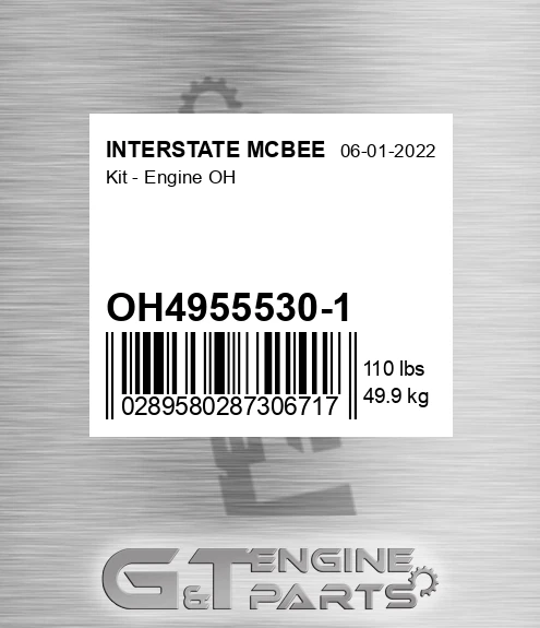 OH4955530-1 Kit - Engine Oh