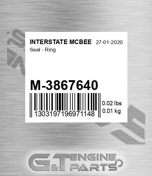 M-3867640 Seal - Ring