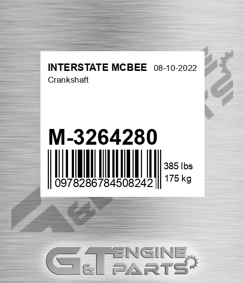 M-3264280 Crankshaft