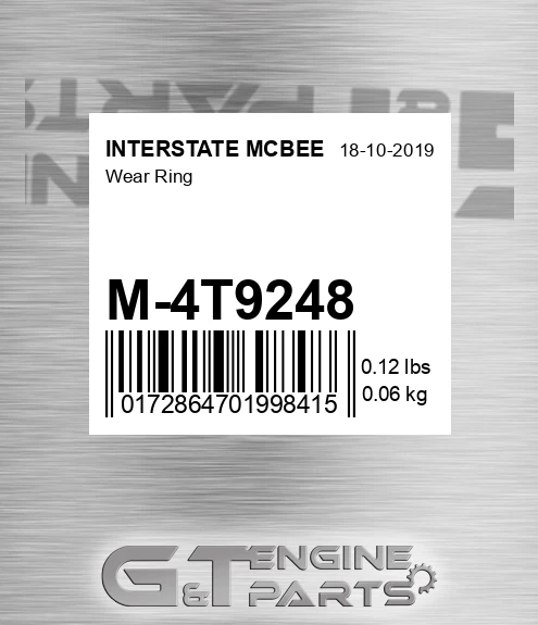 M-4T9248 Wear Ring for INTERSTATE MCBEE