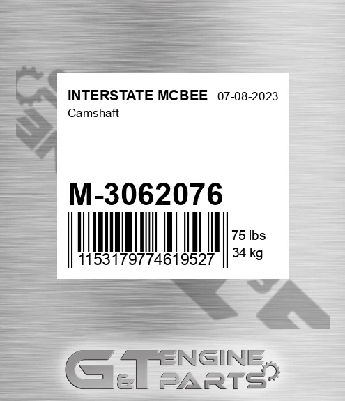 M-3062076 Camshaft