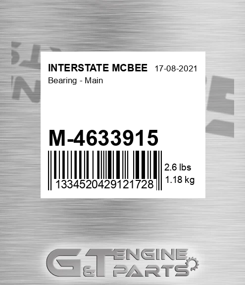 M-4633915 Bearing - Main