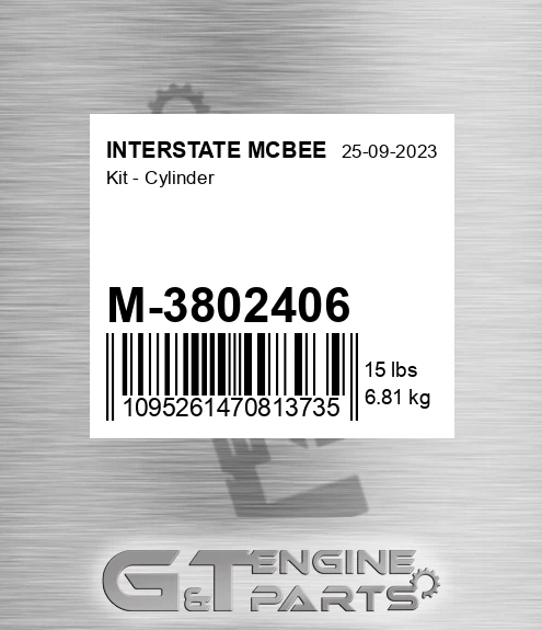 M-3802406 Kit - Cylinder