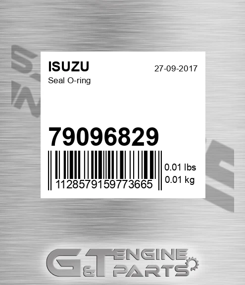 79096829 Seal O-ring