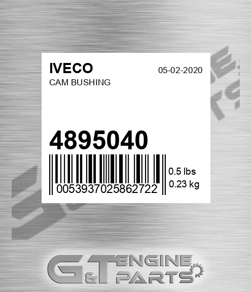 4895040 Cam Bushing