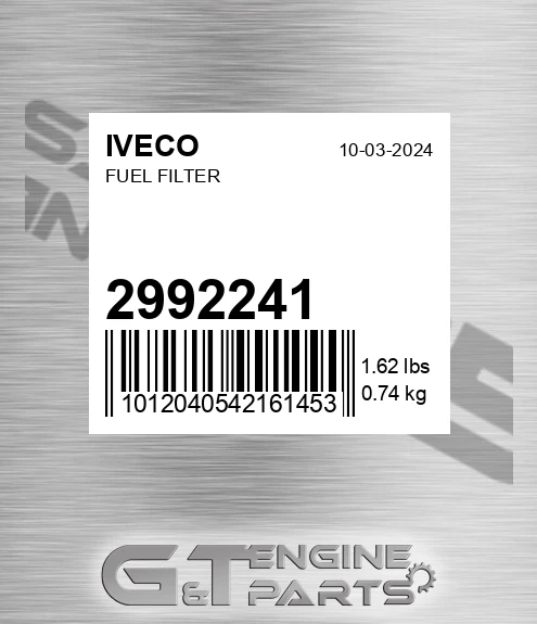 2992241 IVECO Fuel Filter