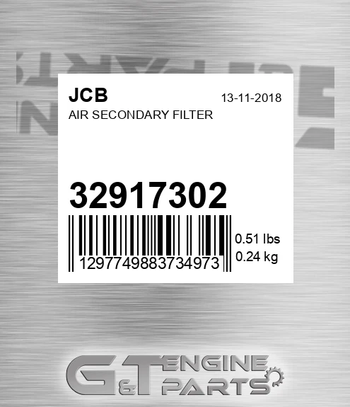 32/917302 Air Secondary Filter