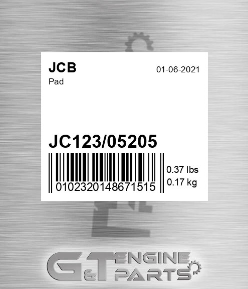 JC123-05205 Pad