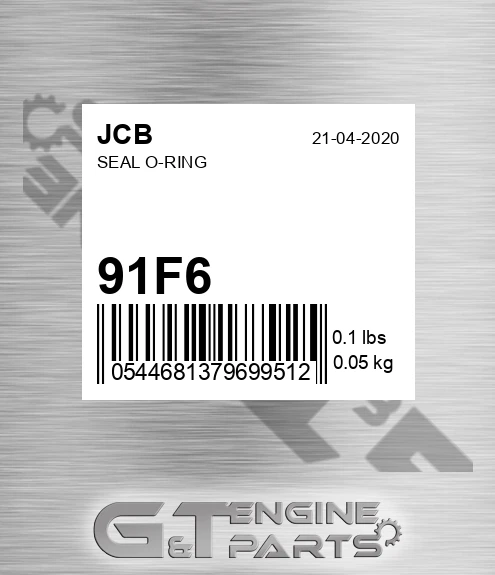 91F6 Seal O-ring