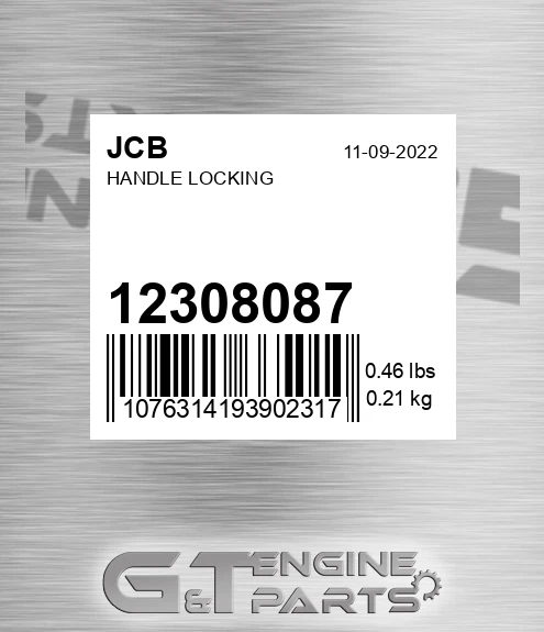 123/08087 Handle Locking