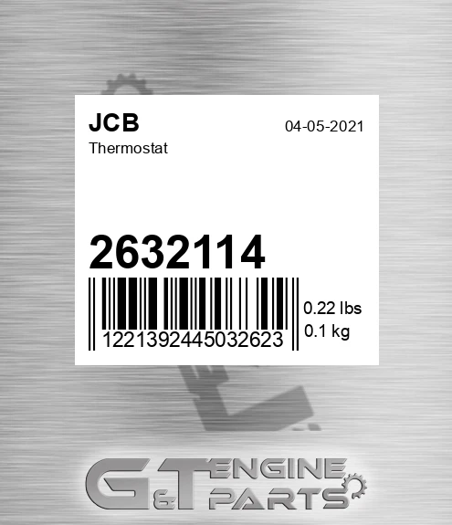 2632114 JCB Thermostat