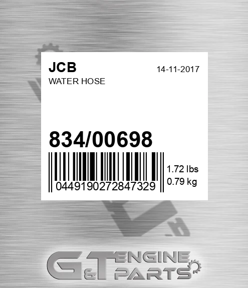 834/00698 Water Hose