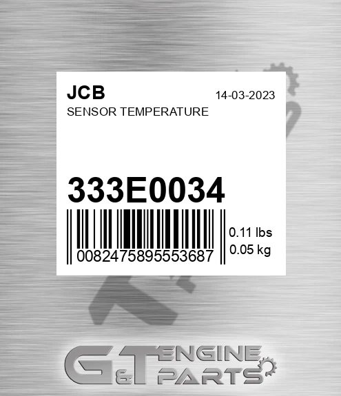 333/E0034 Sensor Temperature