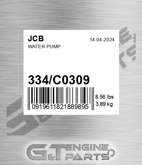 334/C0309 Water Pump