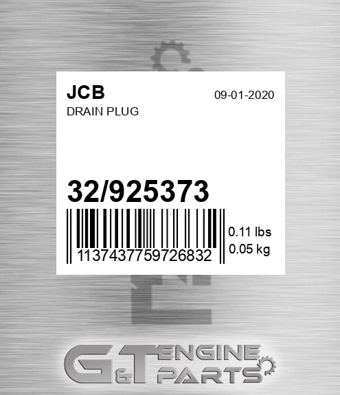 32/925373 Drain Plug