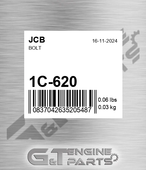 1C/620 Bolt