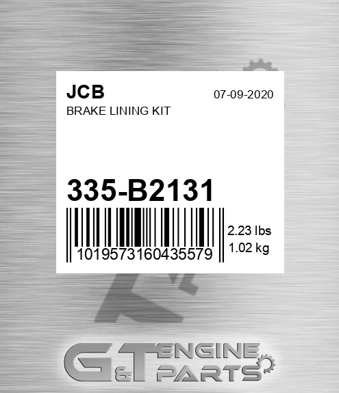 335/B2131 Brake Lining Kit
