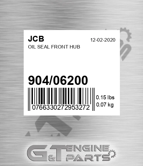 904/06200 Oil Seal Front Hub