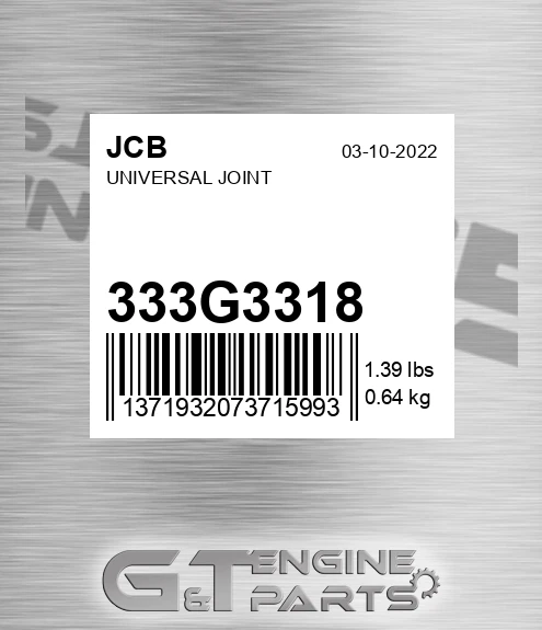 333/G3318 Universal Joint