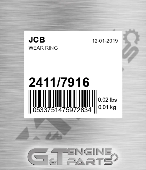 2411/7916 Wear Ring