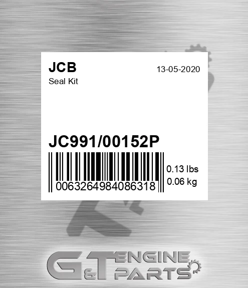 JC991-00152P Seal Kit