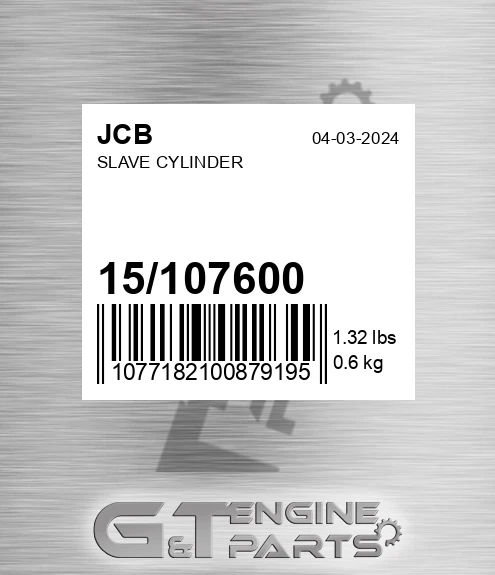 15/107600 Slave Cylinder