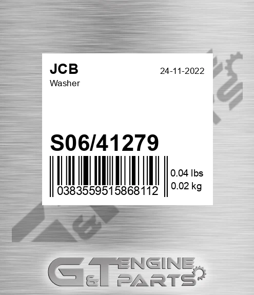 S06/41279 Washer