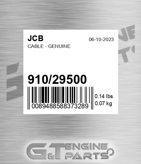 910/29500 Cable - Genuine
