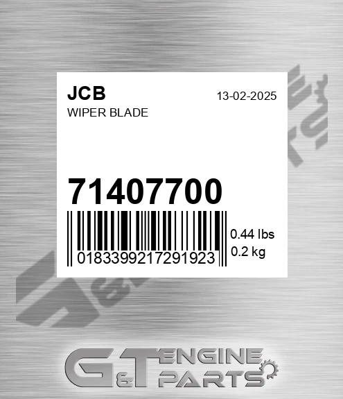 714/07700 Wiper Blade