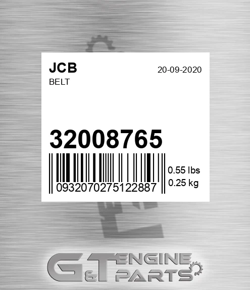 320/08765 Belt